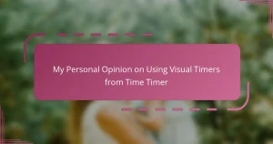 My Personal Opinion on Using Visual Timers from Time Timer