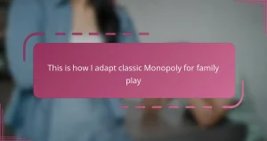 This is how I adapt classic Monopoly for family play